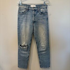 Mother Superior The Tomcat Ankle Distressed Jeans Women’s Size 27